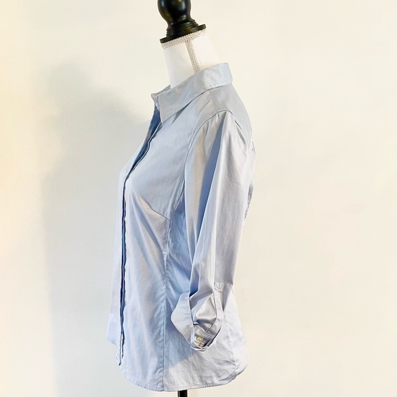 NEW Women’s BANANA REPUBLIC Stretch Button Up Poplin Shirt - Picture 8 of 15